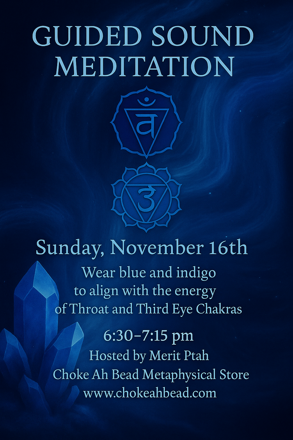 Vibrations of Gratitude: November Sound Bath Series