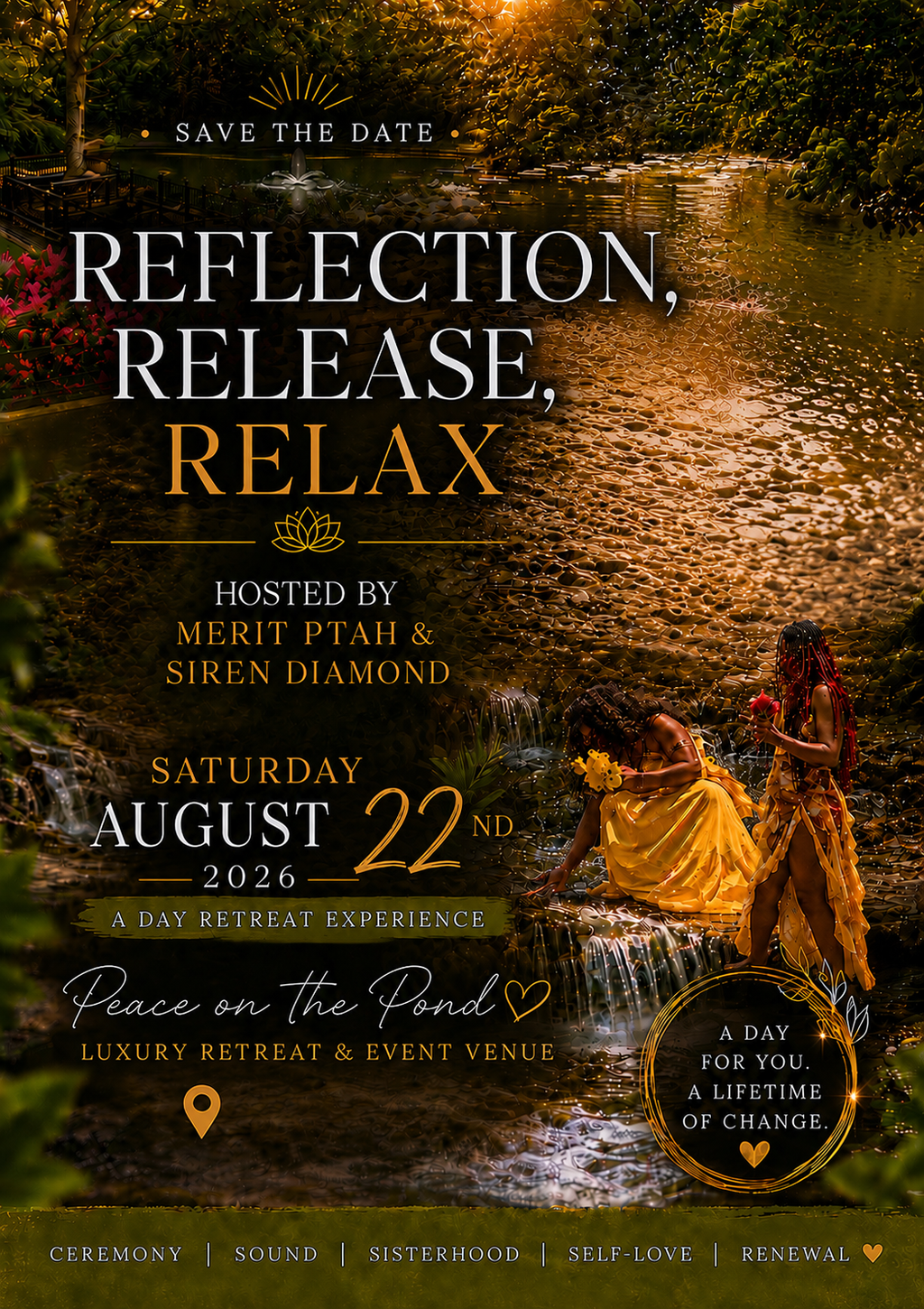 Day Retreat: Reflection, Release,Relax