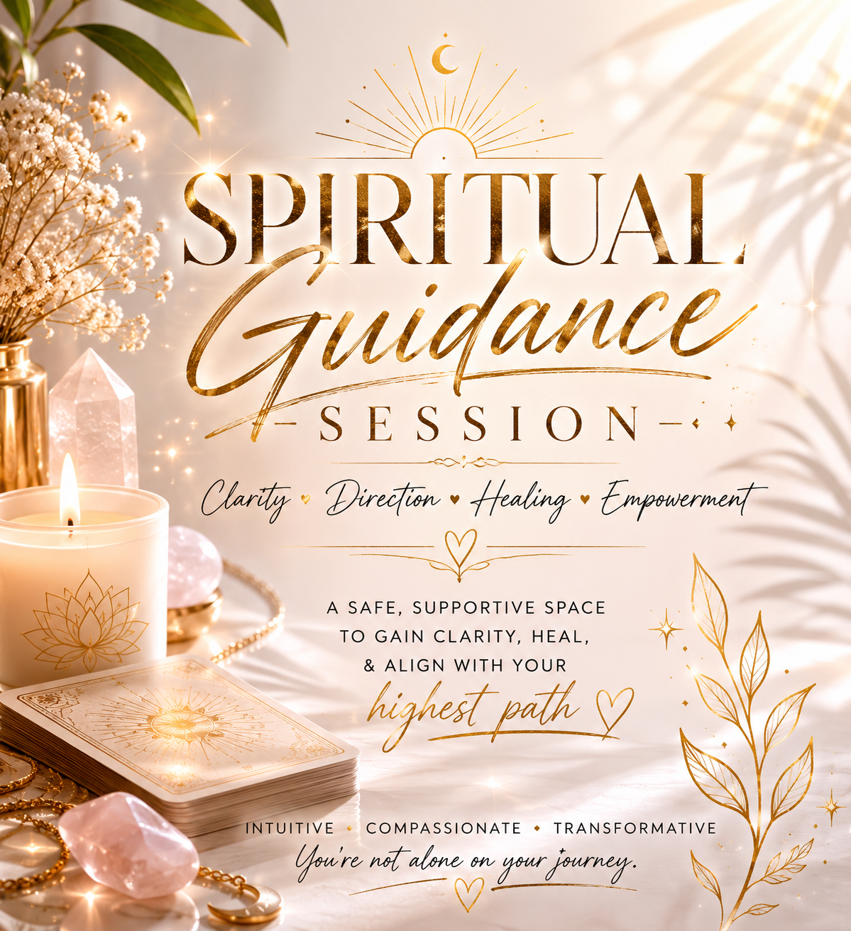 Virtual Spiritual Guidance Session / Spiritual Talk Therapy