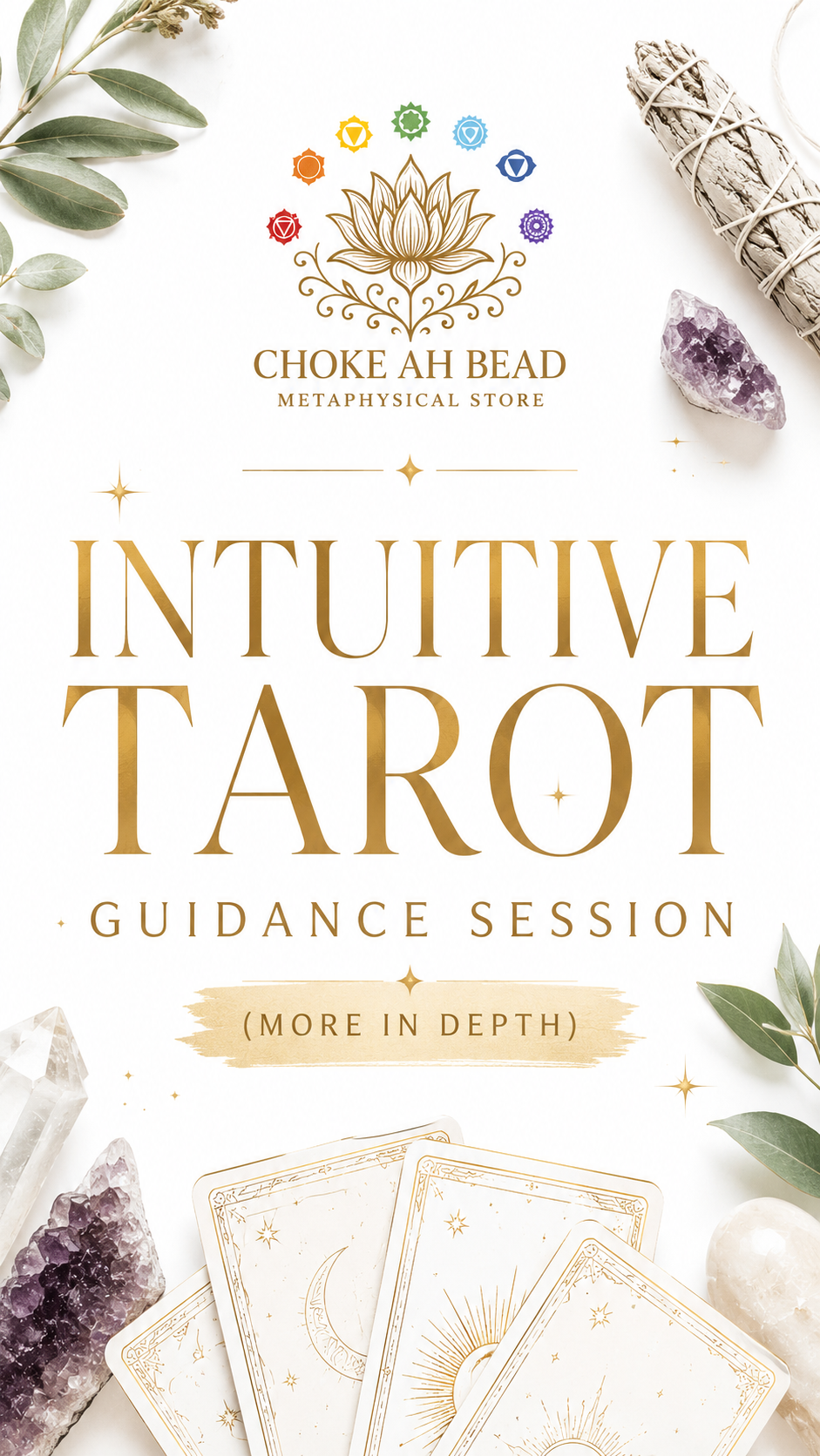 Virtual- Intuitive Tarot Guidance Session (more in depth) ￼