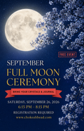 Full Moon Ceremony/September 2026
