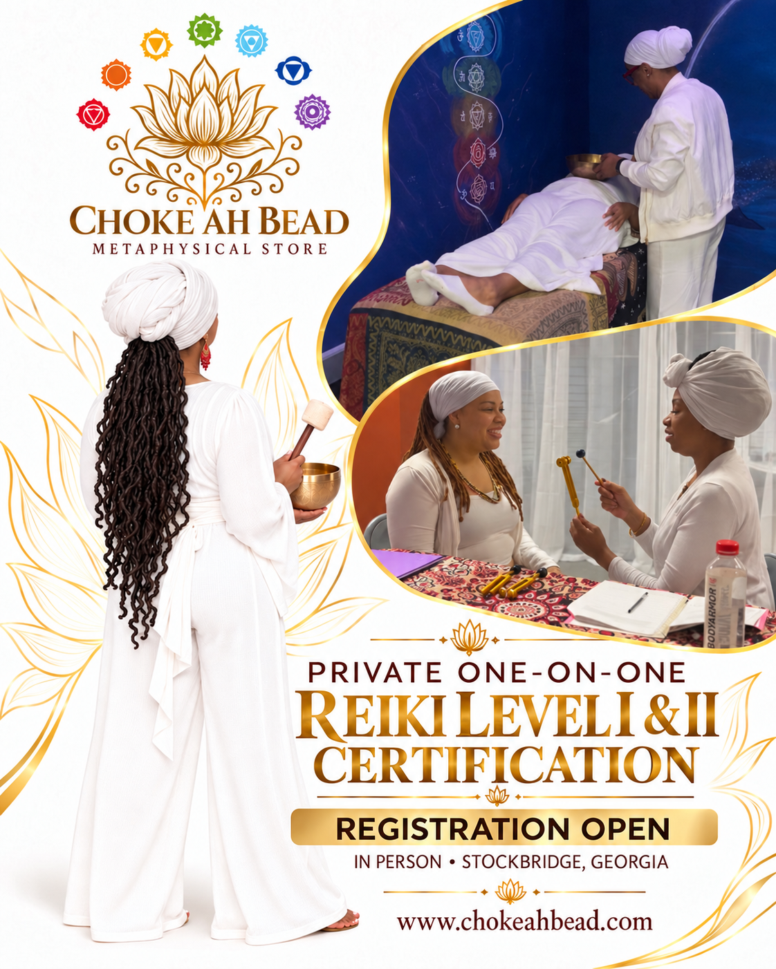 Private One-on-One Reiki Certification