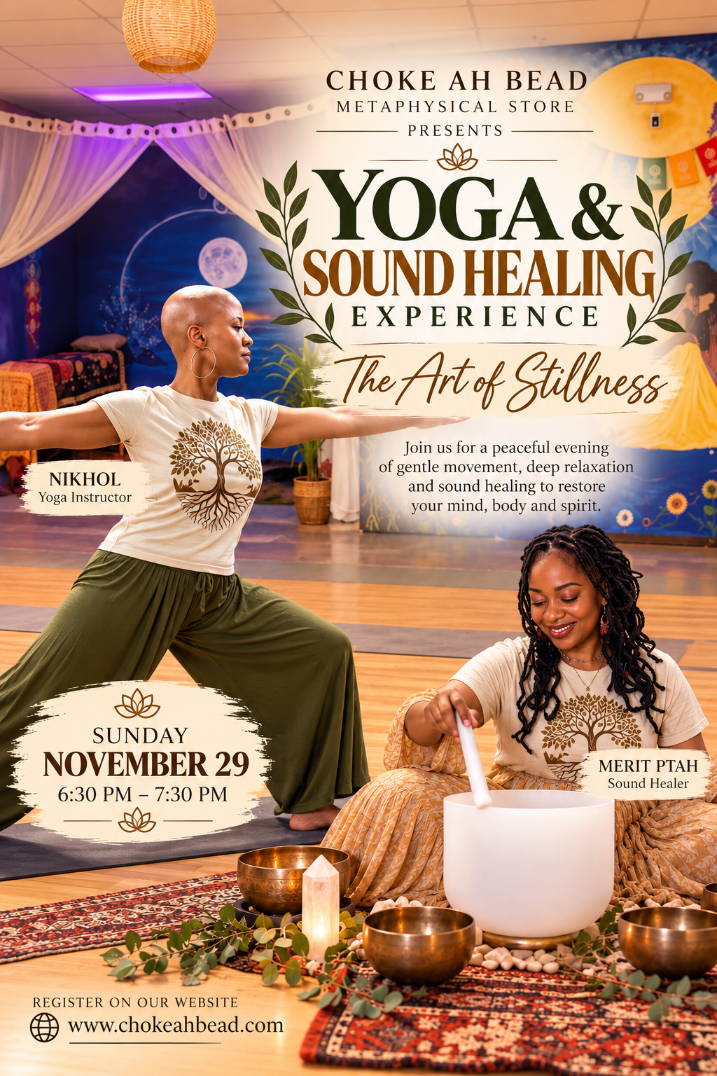 November- Yoga & Sound Healing Experience