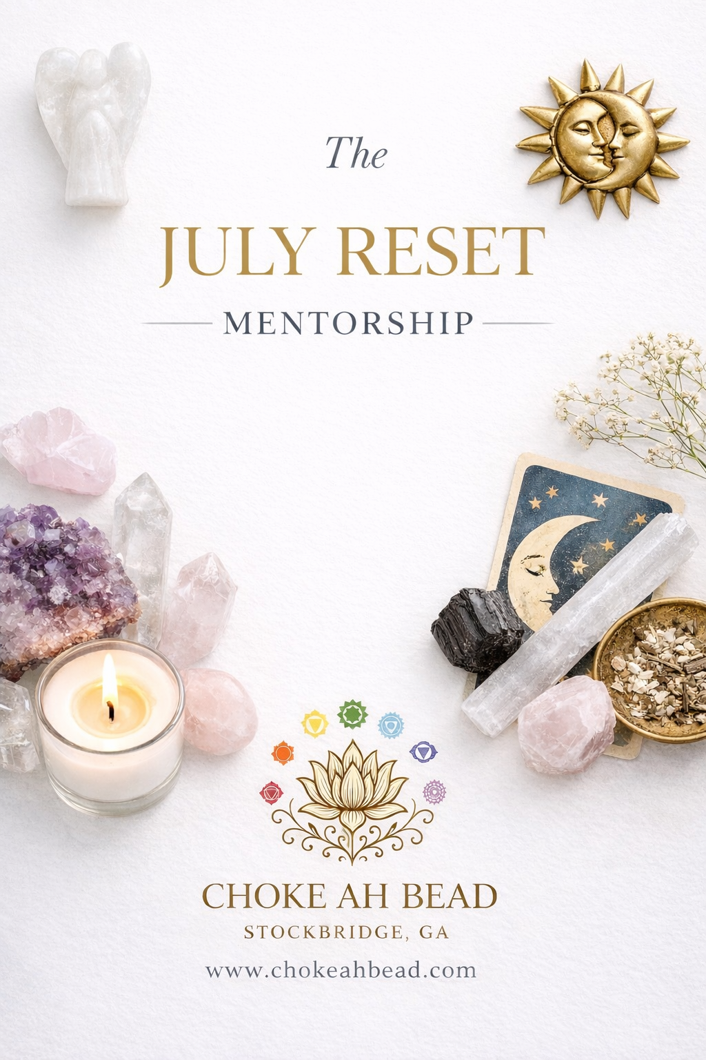 The July Reset

A 30-Day Spiritual Mentorship Experience