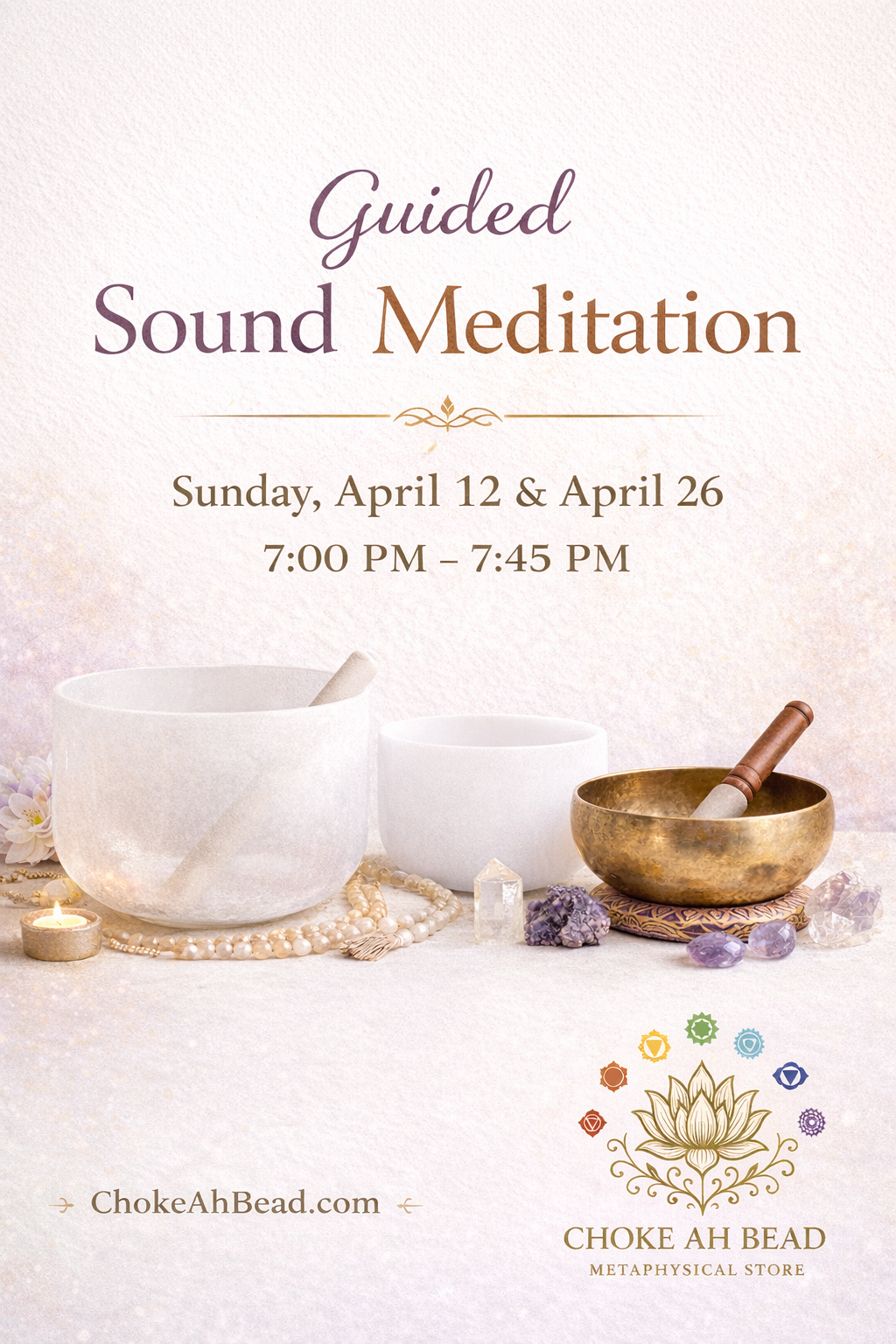 April- Guided Soundbath Meditation