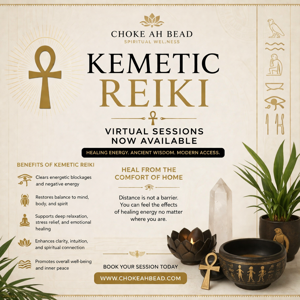 Virtual Sessions-Kemetic Reiki