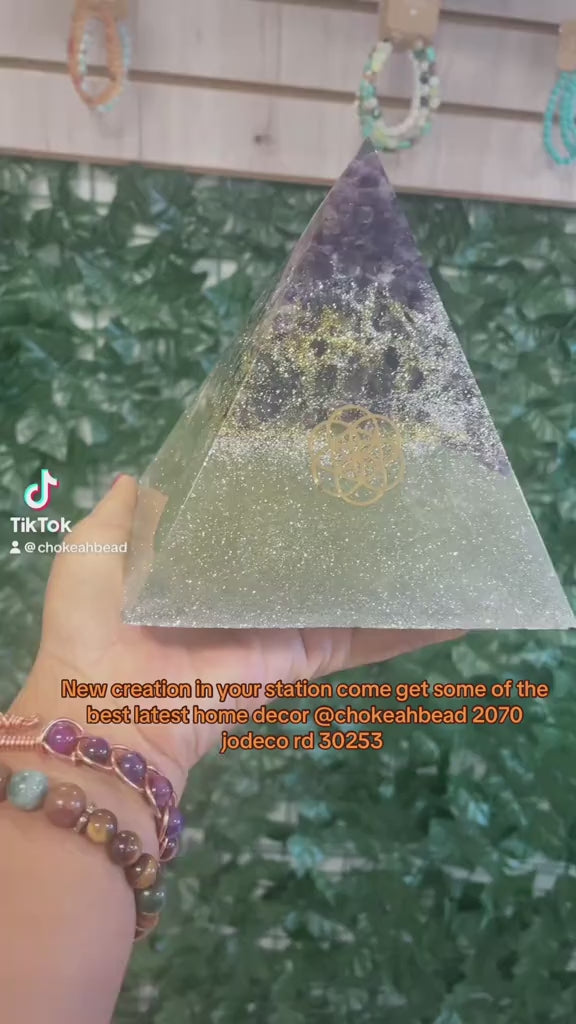 Big Amethyst Pyramid
