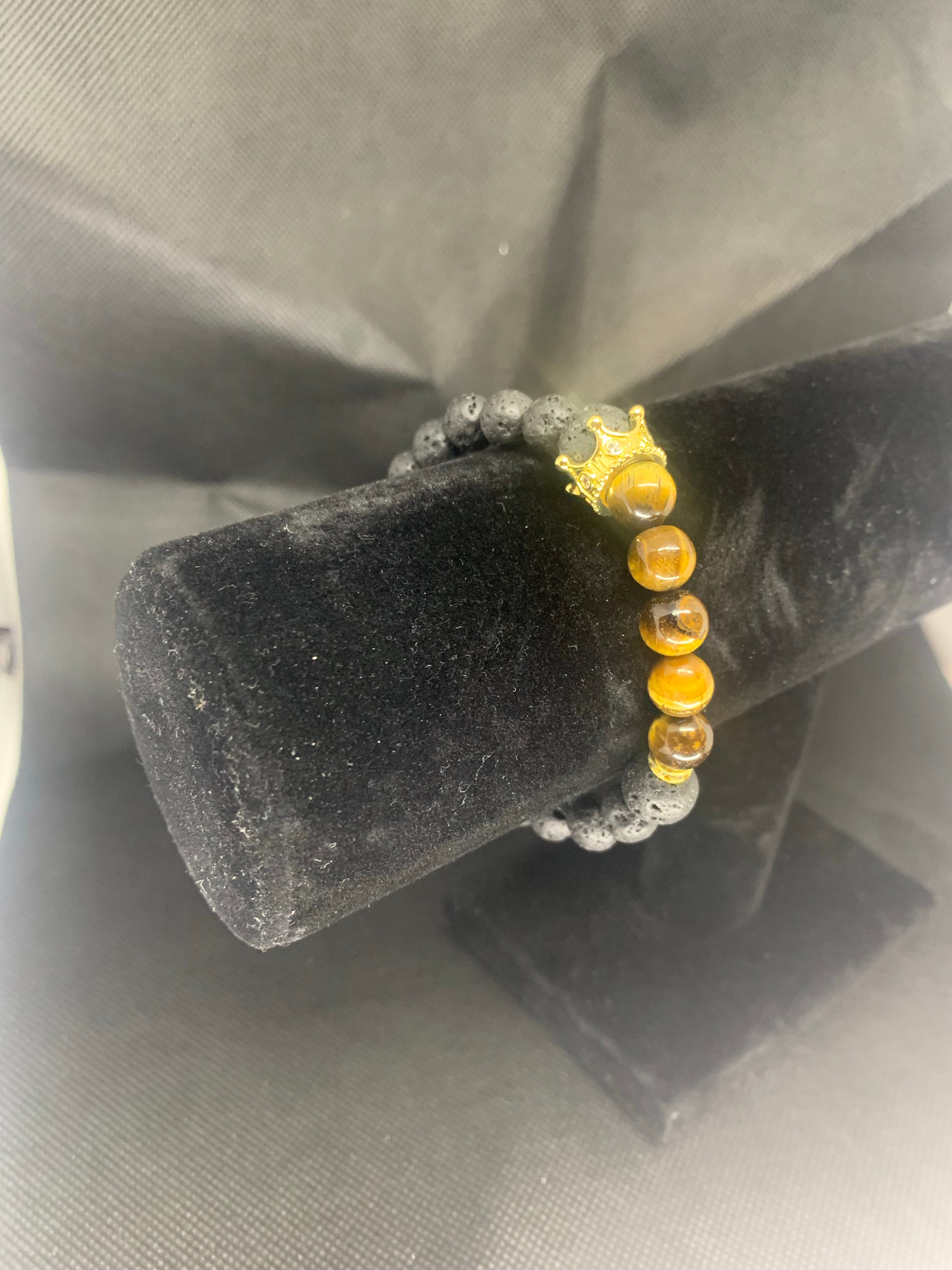 Tigers Eye Royalty Bracelet